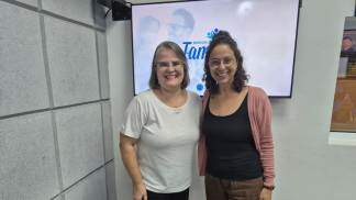 Raquel Godoy no Bom Dia em Família