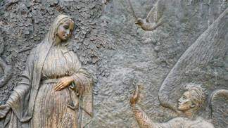 imagem da anunciação de maria em Medjugorje