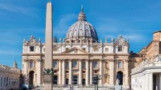 fachado do vaticano