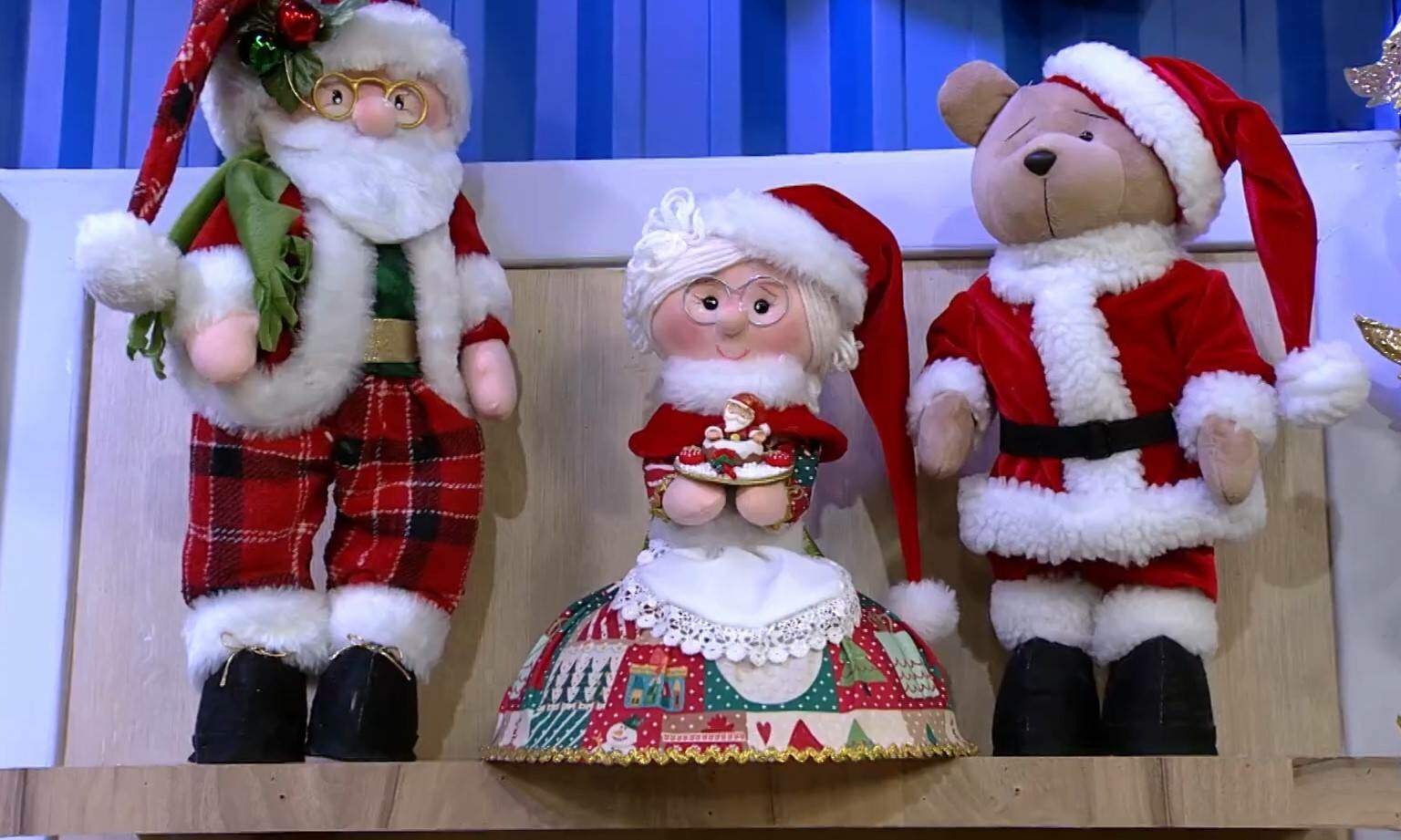 Cobre Bolo Natalino em Costura Criativa - Faça Você Mesmo