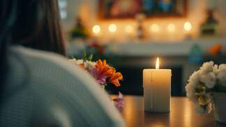 novena oração vela acessa