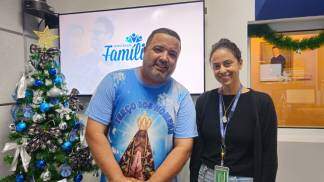 Entrevista sobre  Terço dos Homens no Bom Dia em Família