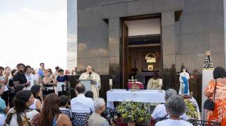 Primeira Missa Votina a Santa Dulce dos Pobres no Cristo Redentor