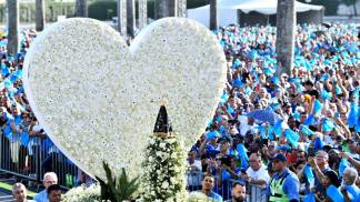 Andor de Nossa Senhora no Terço dos Homens