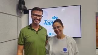 Adriano que é  o Representante da Comissão de Procissão, no Bom Dia em Família