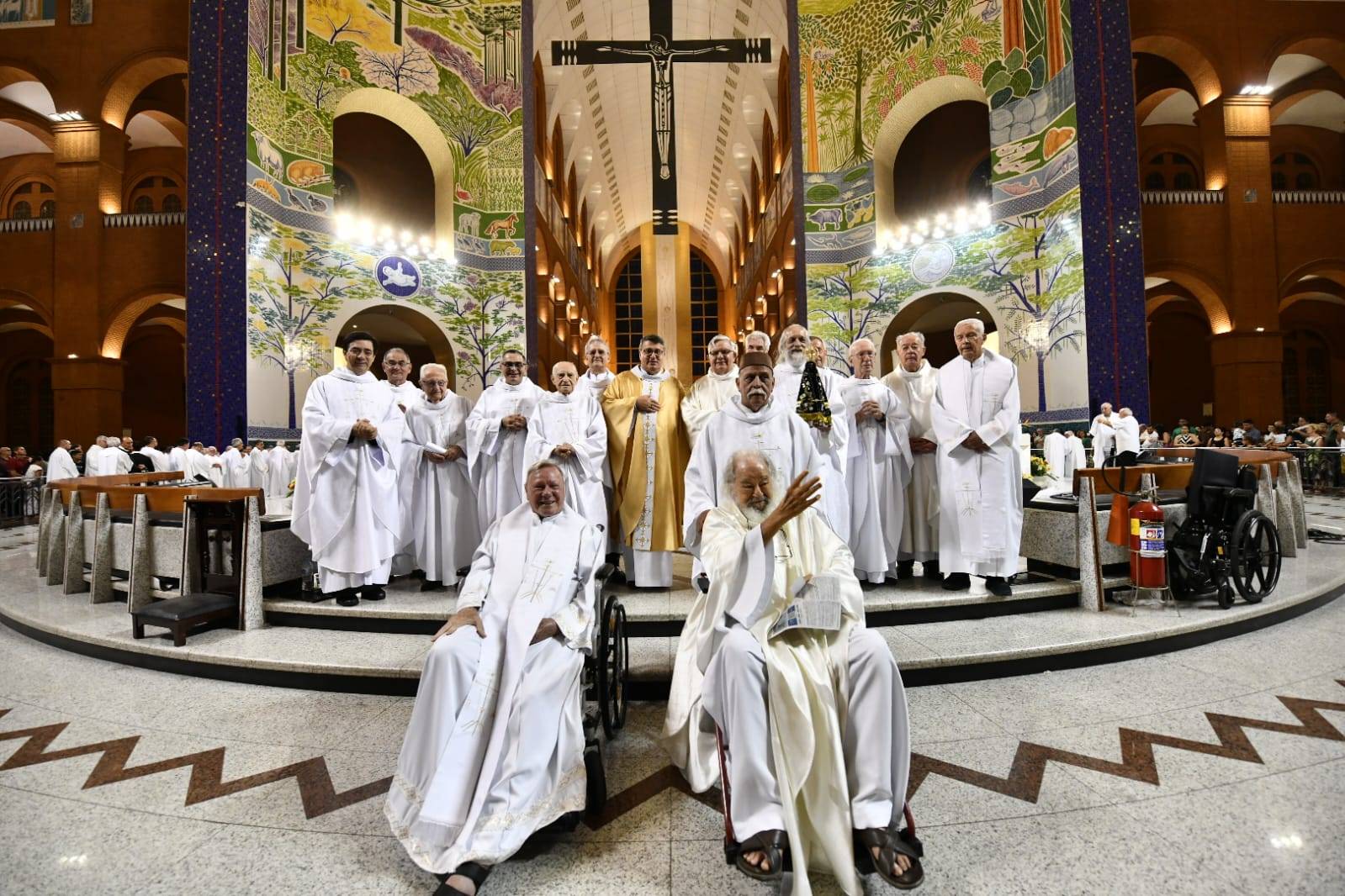 Redentoristas jubilares renovam os votos religiosos