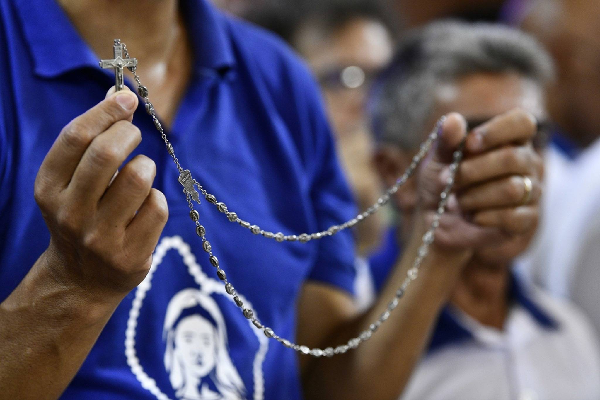 Romaria do Terço dos Homens no Santuário Nacional.