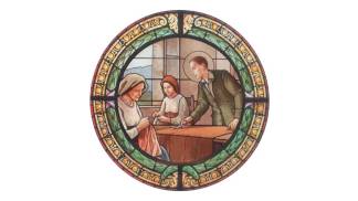 Vitral de São Geraldo Majella