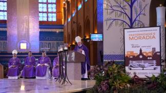 missa abertura campanha da fraternidade 2026 cartaz 