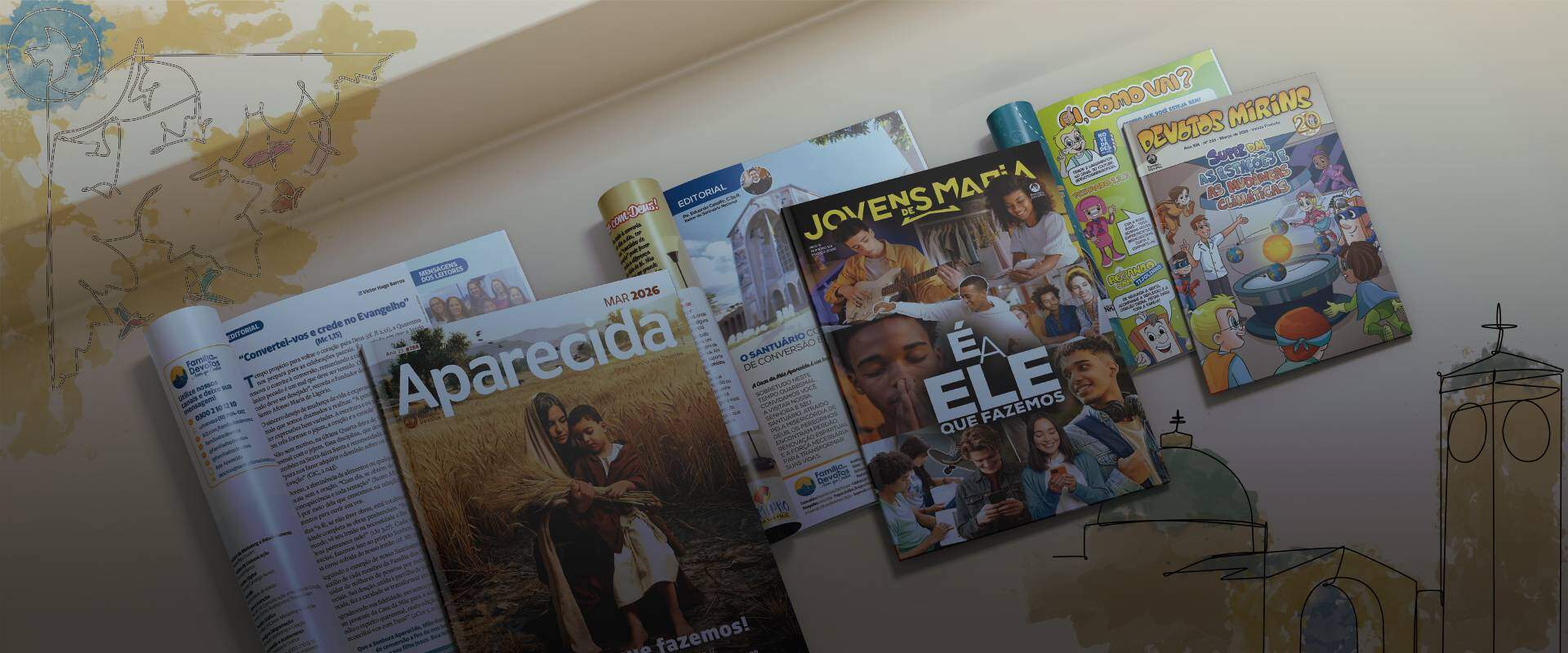 Receba nossas publicações em sua casa