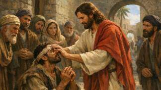 Jesus cura cego 