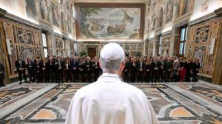 papa leão xiv aos membros da redação do TG2 da RAI em 2026