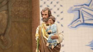 Imagem de São José em sua Capela