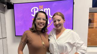 Esteticista e cosmetóloga Talita Bovi no De Bem com a Vida