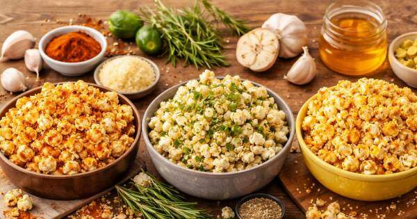 Chef no Ar: Pipocas criativas do chef Léo Roncon