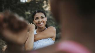 Mulheres se exercitando juntas