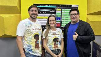 Sandro e Selma, reis de São Benedito 2026 no JR