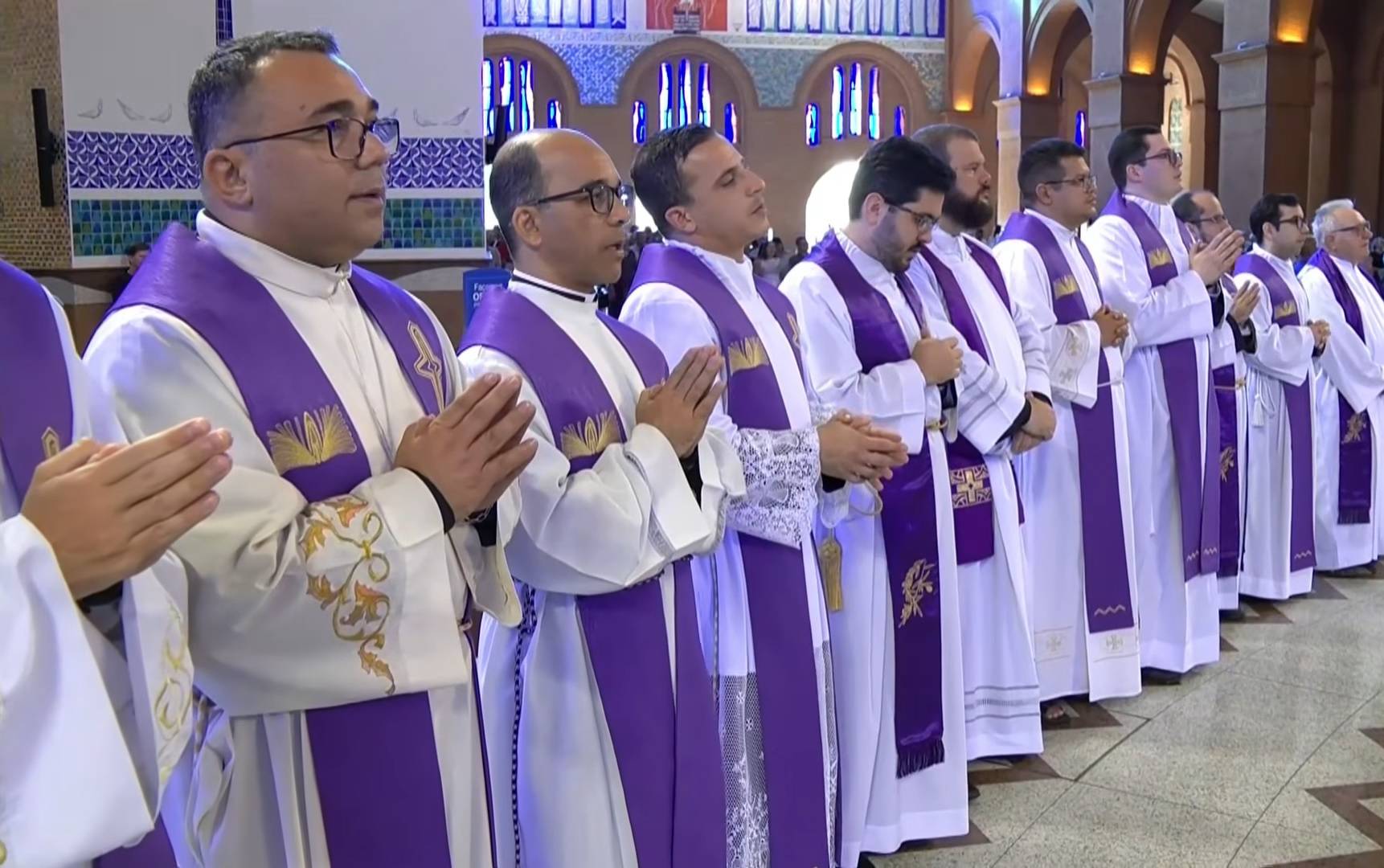 Missa na Casa da Mãe marca fim do retiro do clero de Cuiabá