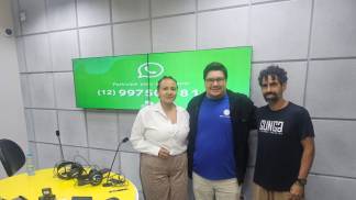 Erasmo Ballot e Juliana Maria falam sobre a exposição Gunga no JR