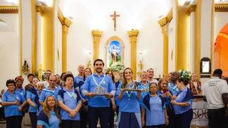3º dia da Novena e Festa em Honra a São Benedito 2026A missa foi celebrada pelo Padre Paulo Robe
