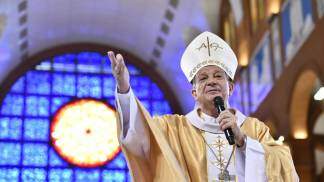 Primeira Missa de Dom Mário em Aparecida