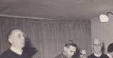 Inauguração em 08/09/1951. Da esquerda para a direita, Pe. Daniel Marti, Dom Antonio Ferreira de Macedo, Dom Antonio de Siqueira, bispo auxiliar de São Paulo, Pe. Antão Jorge e Pe. Humberto Pieroni. 