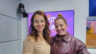 Psicóloga Gisele Ciciliano e Abiane Souza