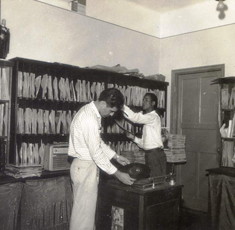 Instalações da Rádio Aparecida, em 1959.