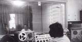Estúdio da rádio na década de 1970