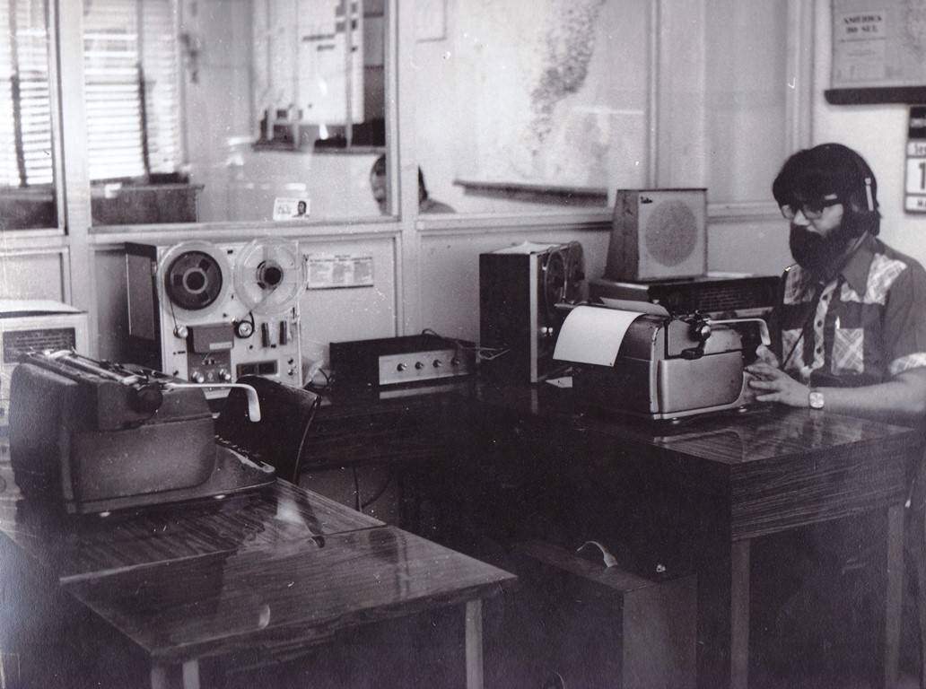 Departamento de Jornalismo em 10 de março de 1975