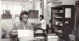 Equipe de produção em 10 de março de 1975
