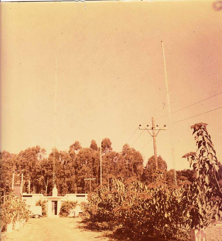 Prédio dos transmissores situado na Av. Rio Branco onde funcionou até 1976
