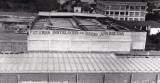 Prédio da rádio em construção em fevereiro de 1973