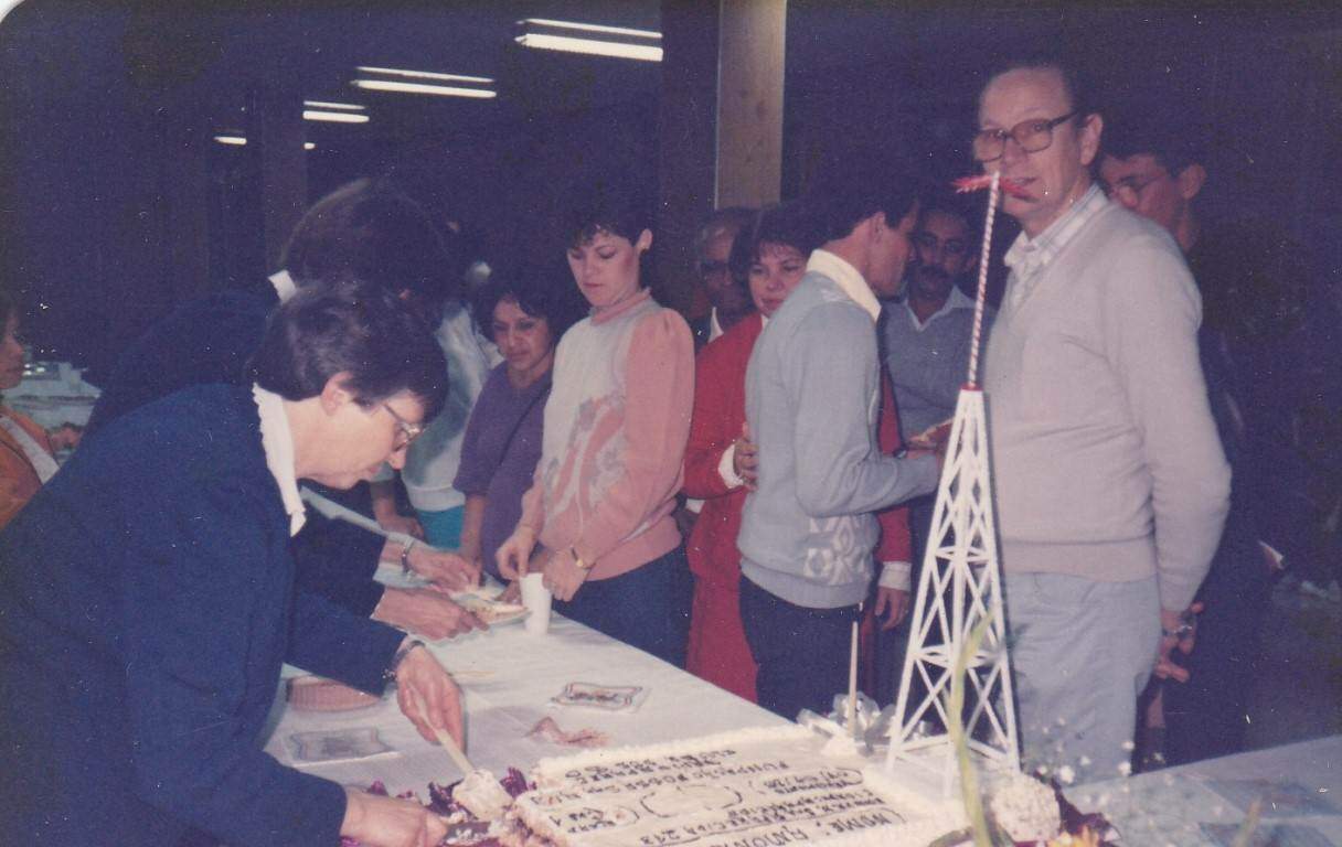Encontro de Representantes do Clube dos Sócios na década de 1980