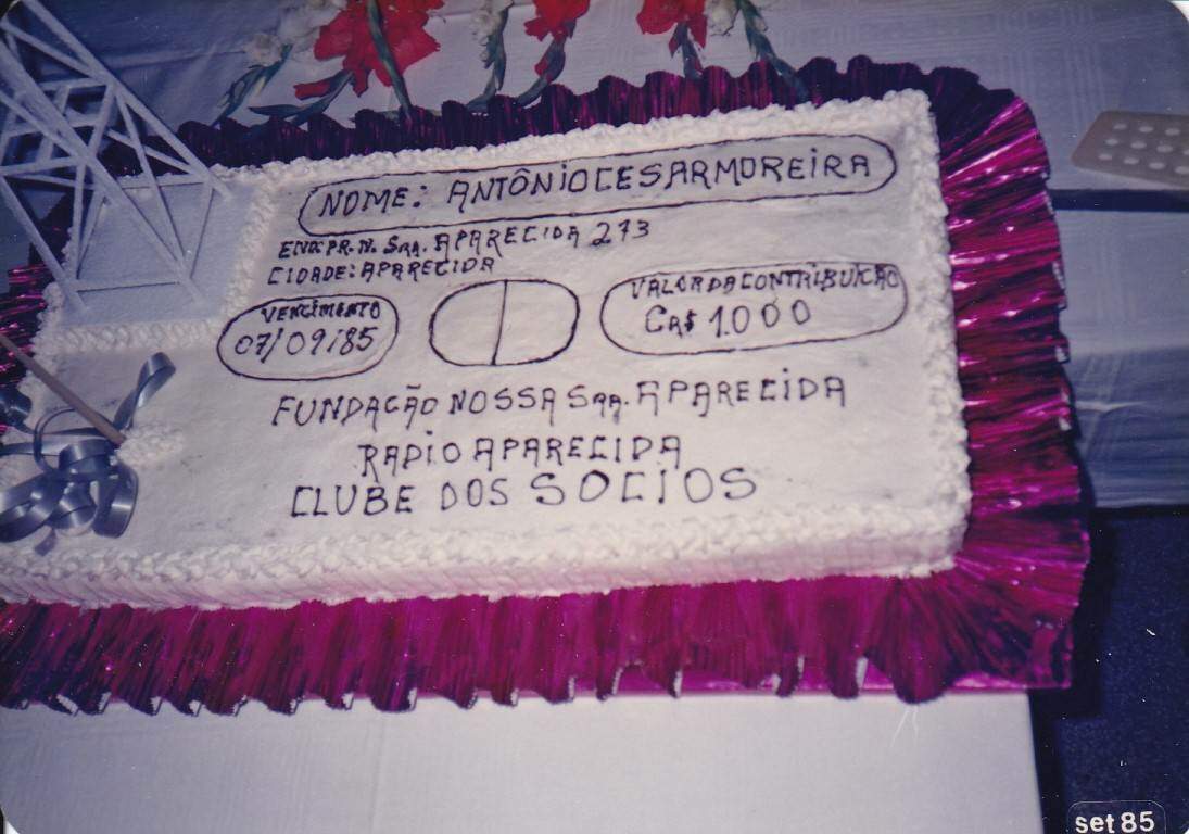Clube dos Sócios e Representantes na década de 1980