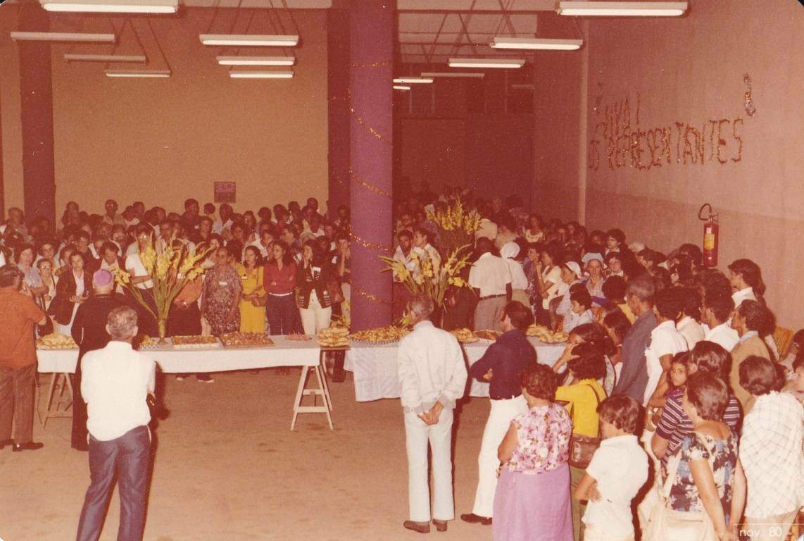 Encontro de Representantes do Clube dos Sócios na década de 1980