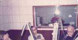 Estúdios da rádio na década de 1980
