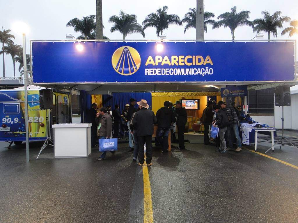 Equipe na cobertura da Festa do Carreteiro - sem data