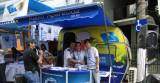 Equipe na cobertura da Festa de São Benedito em 2010