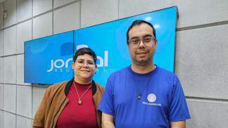 psicóloga da UNIMED Guaratinguetá, Lara Maria Maia Braga, no JR