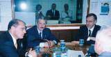 Visita do Governador Geraldo Alckmin nos estúdios no dia 12 de outubro em 2003 ou 2004