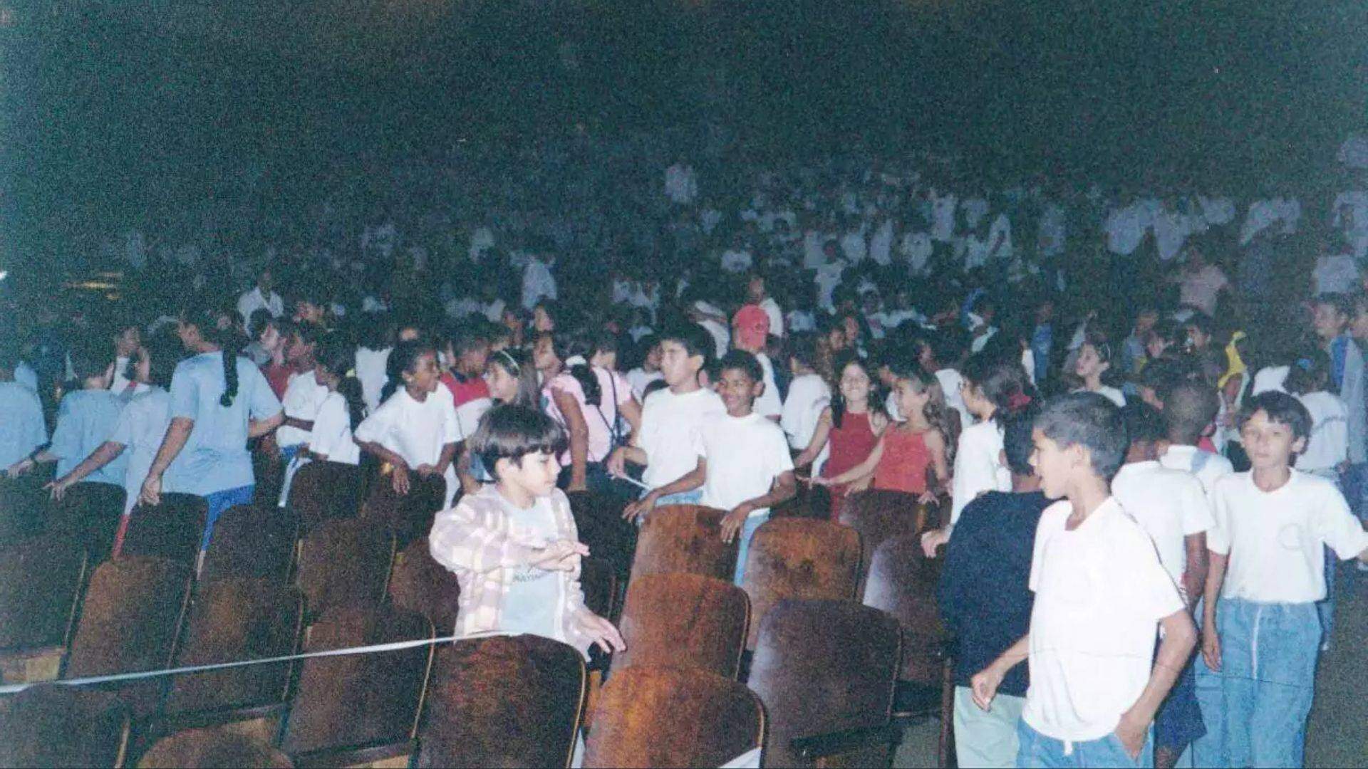 Show Sertanejo no auditório da Rádio Aparecida nos anos 2000