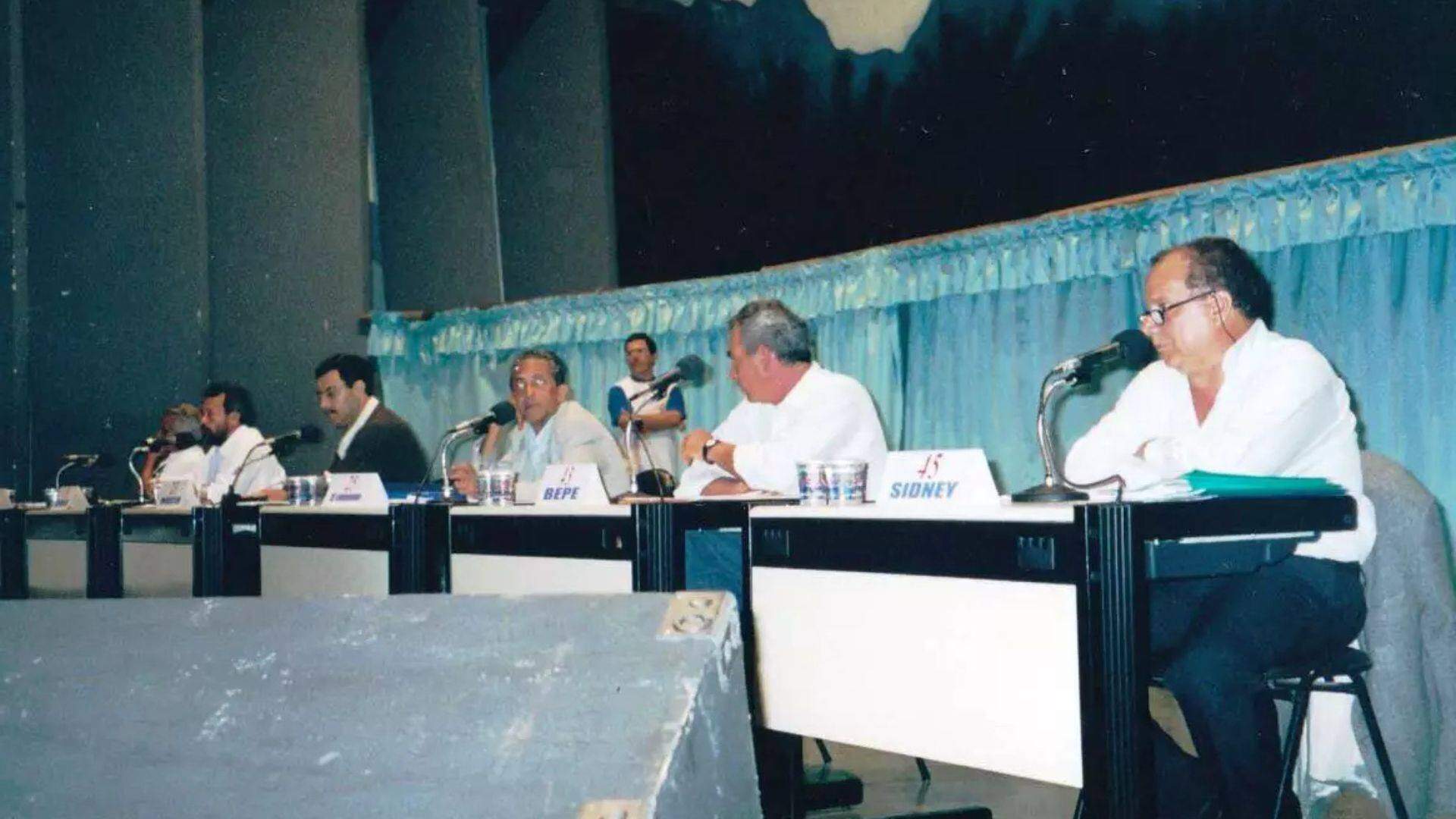 Debate entre canditatos de Aparecida no ano 2000
