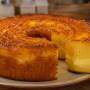 Bolo de Fubá com Queijo