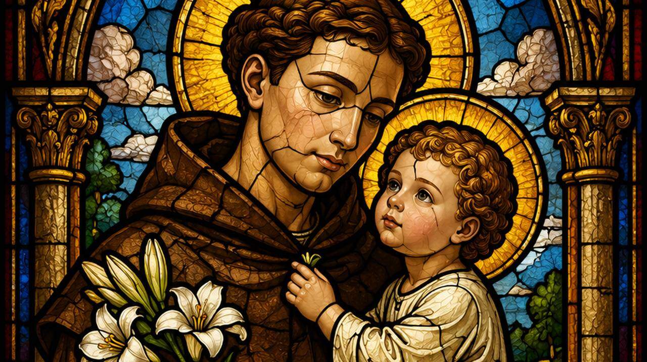 Reze, com amor e devoção, a Santo Antônio