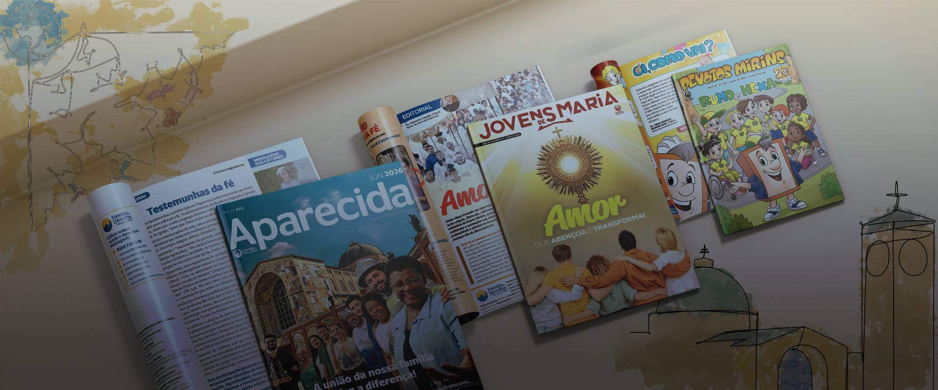 Receba nossas publicações em sua casa