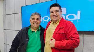 Junior Fillipo, prefeito de Guaratinguetá, no JR