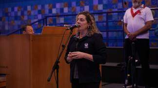 Músicos do Santuário Nacional na celebração do Imaculado Coração de Maria 
