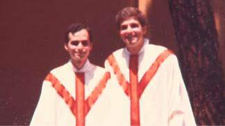 papa leao xiv no dia de sua ordenação sacerdotal