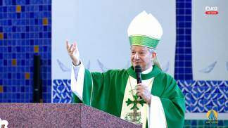 dom mário antonio missa no santuário